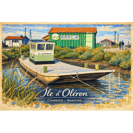 Charente-Maritime – Île d’Oléron – Port – Lot 50 cartes postales – MZK