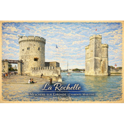 Charente-Maritime – La Rochelle – Vieux Port – Lot 50 cartes postales – MZK