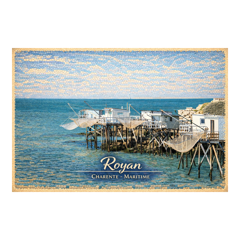 Charente-Maritime – Royan – Carrelets – Lot 50 cartes postales – MZK