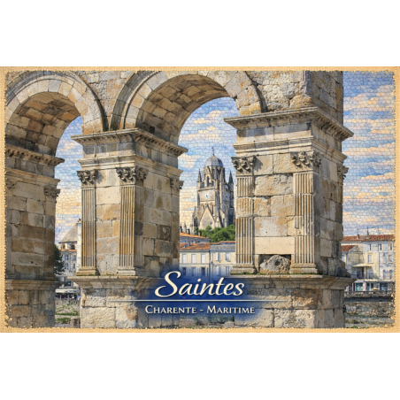 Charente-Maritime – Saintes – Arc Germain – Lot 50 cartes postales – MZK