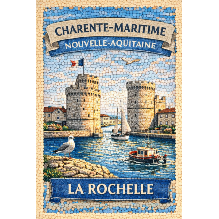 Charente-Maritime – La Rochelle – Lot 50 cartes postales – MZK