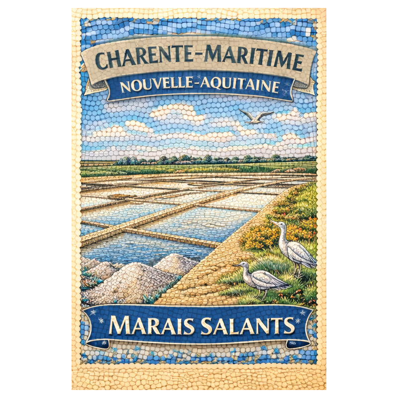 Charente-Maritime – Marais Salants – Lot 50 cartes postales – MZK