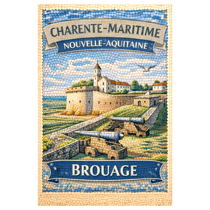 Charente-Maritime – Brouage – Lot 50 cartes postales – MZK