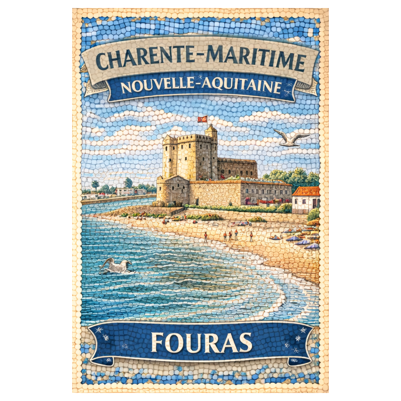 Charente-Maritime – Fouras – Lot 50 cartes postales – MZK