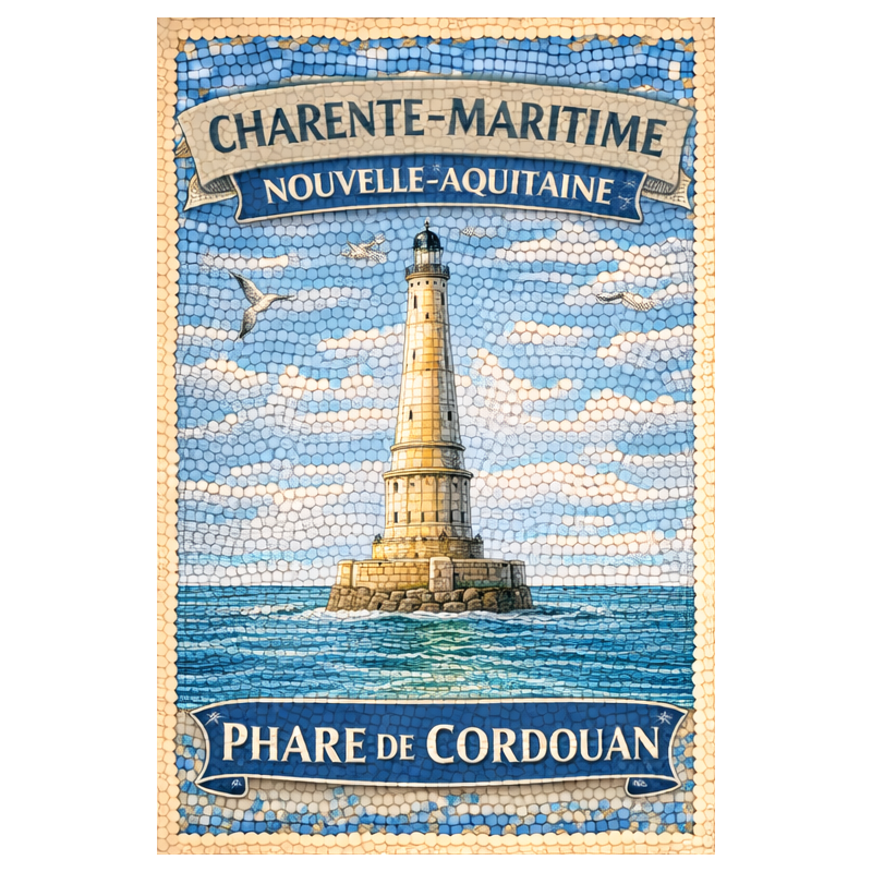 Charente-Maritime – Phare De Cordouan – Lot 50 cartes postales – MZK