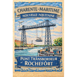 Charente-Maritime – Pont Transbordeur Rochefort – Lot 50 cartes postales – MZK