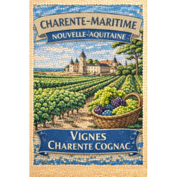 Charente-Maritime – Vignes Cognac – Lot 50 cartes postales – MZK