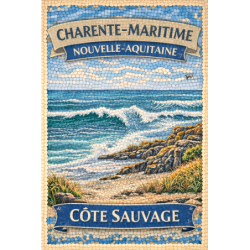 Charente-Maritime – Cote Sauvage – Lot 50 cartes postales – MZK