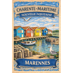 Charente-Maritime – Marennes – Lot 50 cartes postales – MZK