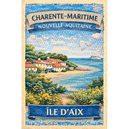Charente-Maritime – Ile D Aix – Lot 50 cartes postales – MZK