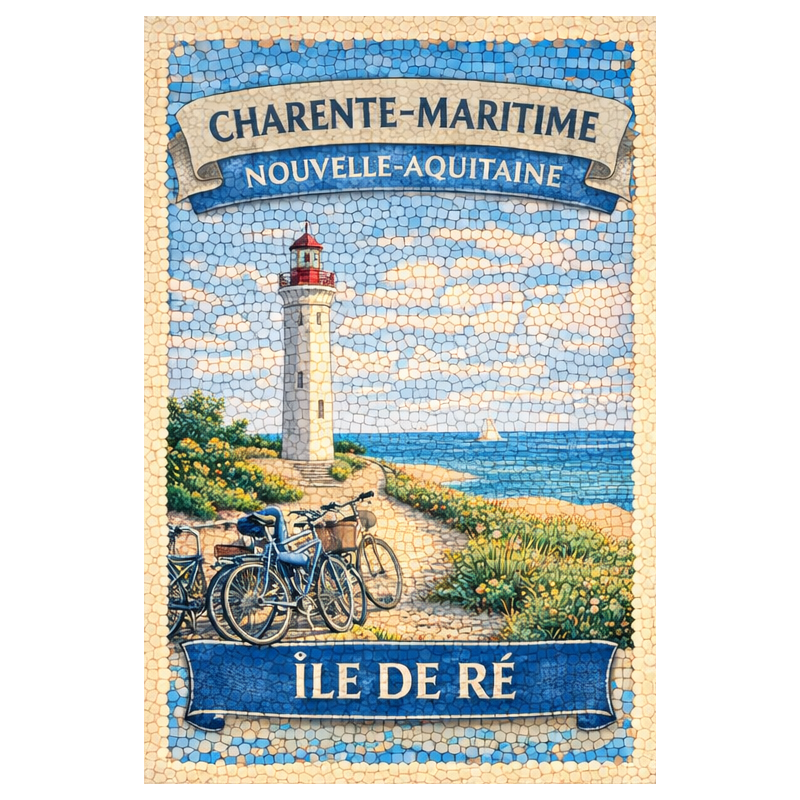 Charente-Maritime – Ile De Re – Lot 50 cartes postales – MZK