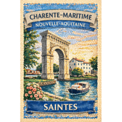 Charente-Maritime – Saintes – Lot 50 cartes postales – MZK
