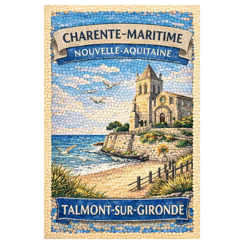 Charente-Maritime – Talmont Sur Gironde – Lot 50 cartes postales – MZK