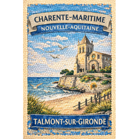 Charente-Maritime – Talmont Sur Gironde – Lot 50 cartes postales – MZK