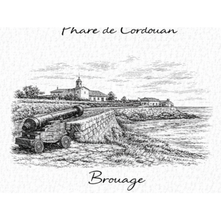 Charente-Maritime – Brouage Canons – Lot 50 cartes postales – GRAV