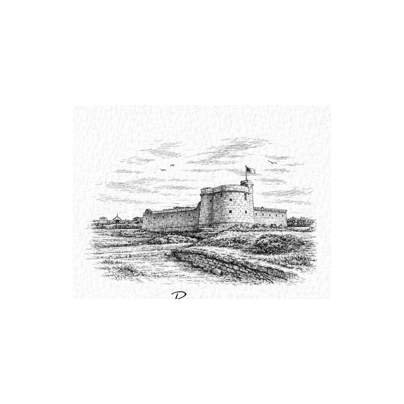 Charente-Maritime – Brouage Fortifications – Lot 50 cartes postales – GRAV