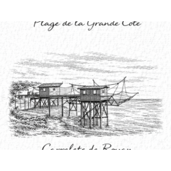 Charente-Maritime – Carrelets Royan – Lot 50 cartes postales – GRAV