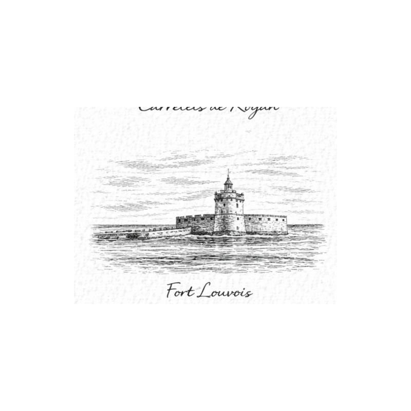 Charente-Maritime – Fort Louvois – Lot 50 cartes postales – GRAV