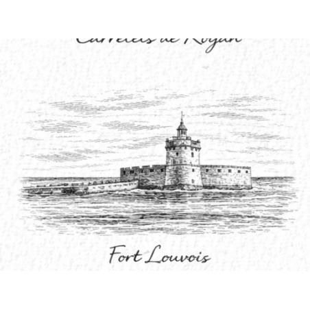 Charente-Maritime – Fort Louvois – Lot 50 cartes postales – GRAV