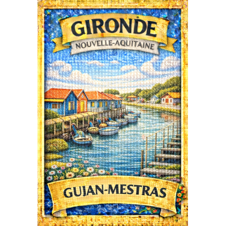 Gujan-Mestras – Lot 50 cartes postales – MZK