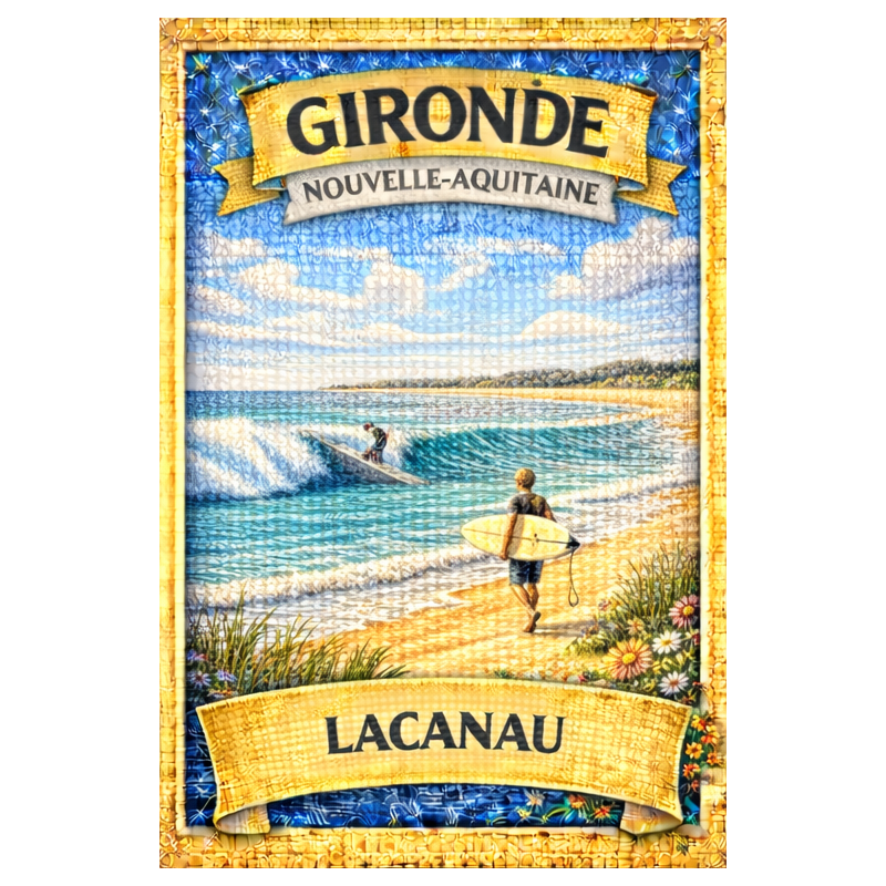 Lacanau – Lot 50 cartes postales – MZK