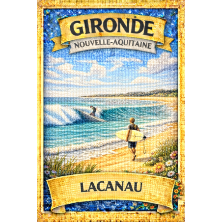 Lacanau – Lot 50 cartes postales – MZK