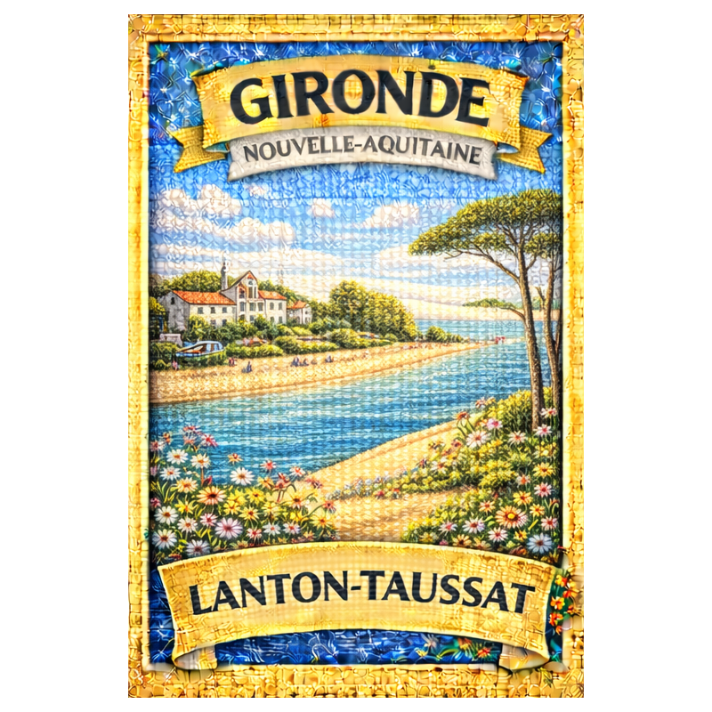 Lanton Taussat – Lot 50 cartes postales – MZK