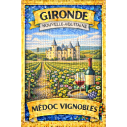 Médoc Vignobles – Lot 50 cartes postales – MZK