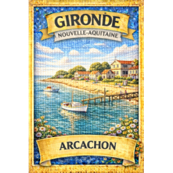 Arcachon 01 – Lot 50 cartes postales – MZK