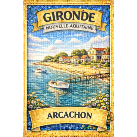 Arcachon 01 – Lot 50 cartes postales – MZK