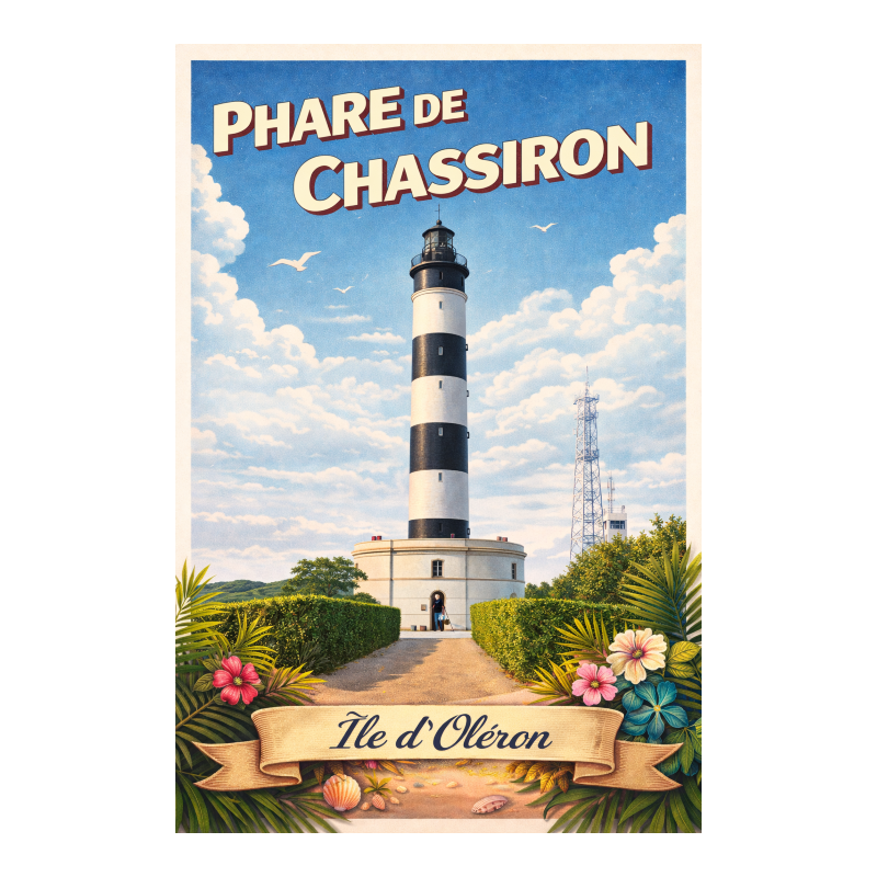 Phare de Chassiron – AFV – Cartes Postales (x25)