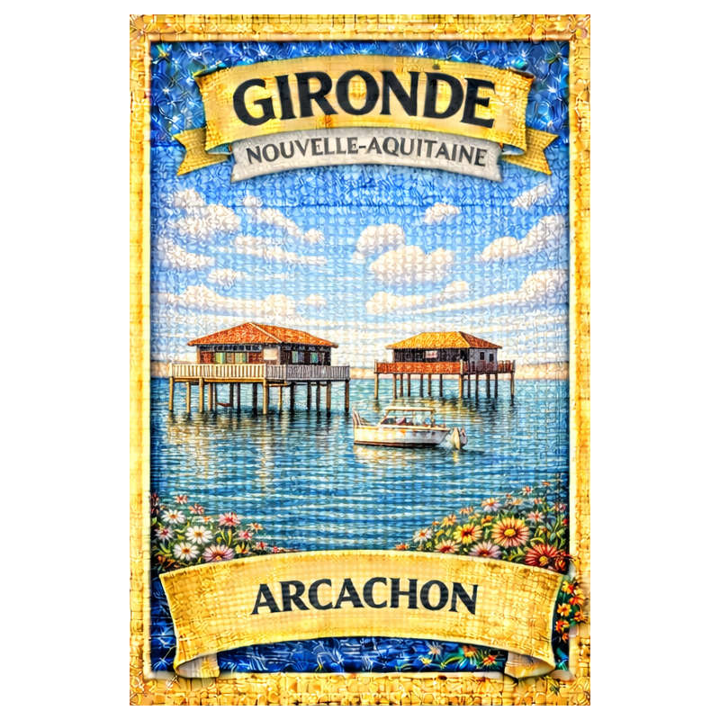 Arcachon 02 – Lot 50 cartes postales – MZK