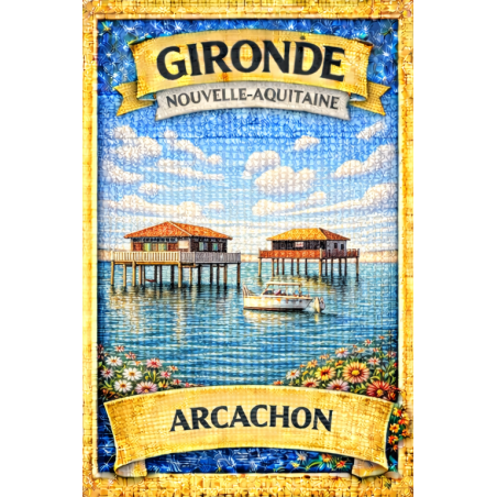 Arcachon 02 – Lot 50 cartes postales – MZK