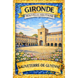 Sauveterre-de-Guyenne – Lot 50 cartes postales – MZK