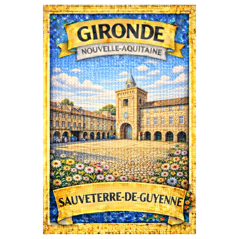 Sauveterre-de-Guyenne – Lot 50 cartes postales – MZK