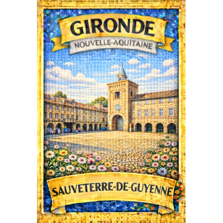 Sauveterre-de-Guyenne – Lot 50 cartes postales – MZK