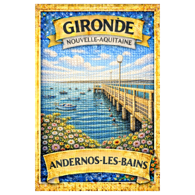 Andernos-les-Bains – Lot 50 cartes postales – MZK