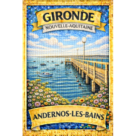 Andernos-les-Bains – Lot 50 cartes postales – MZK