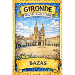 Bazas – Lot 50 cartes postales – MZK