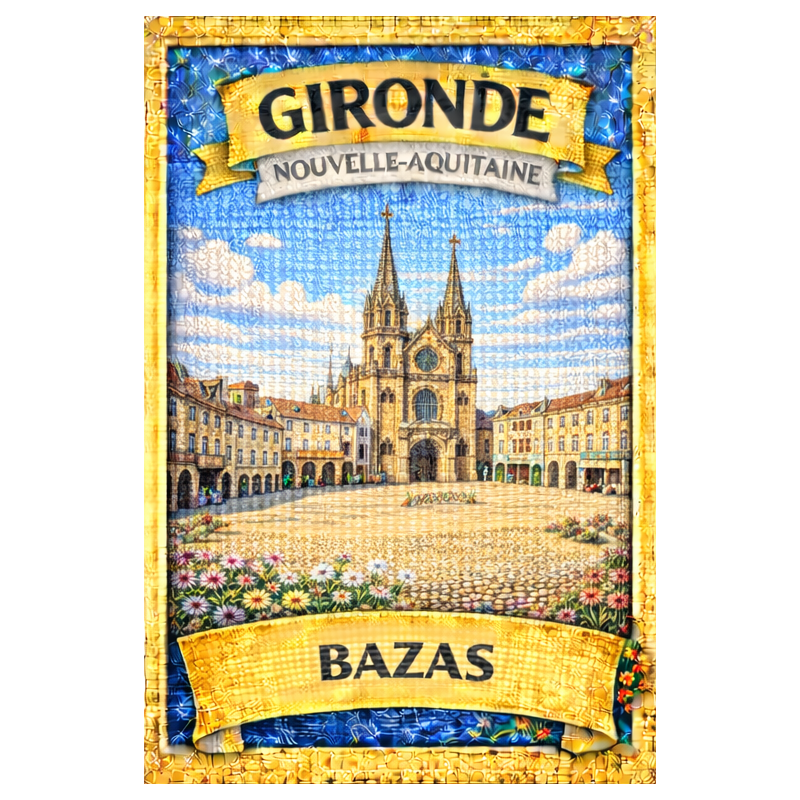 Bazas – Lot 50 cartes postales – MZK