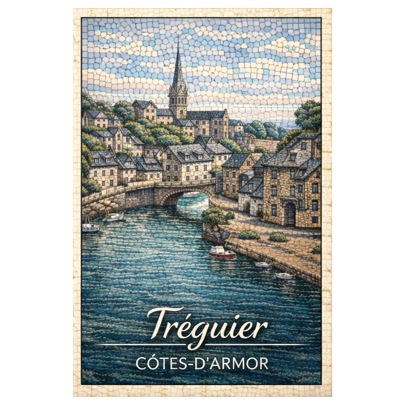 Côtes-d’Armor – Tréguier – Lot 50 cartes postales – MZK