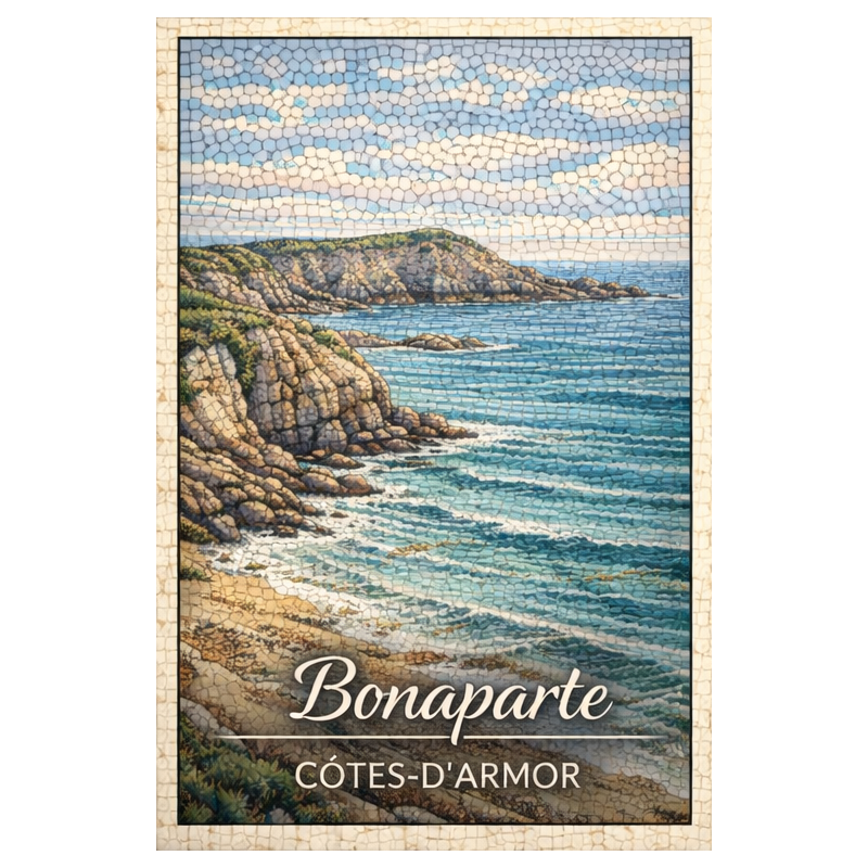 Côtes-d’Armor – Bonaparte – Lot 50 cartes postales – MZK