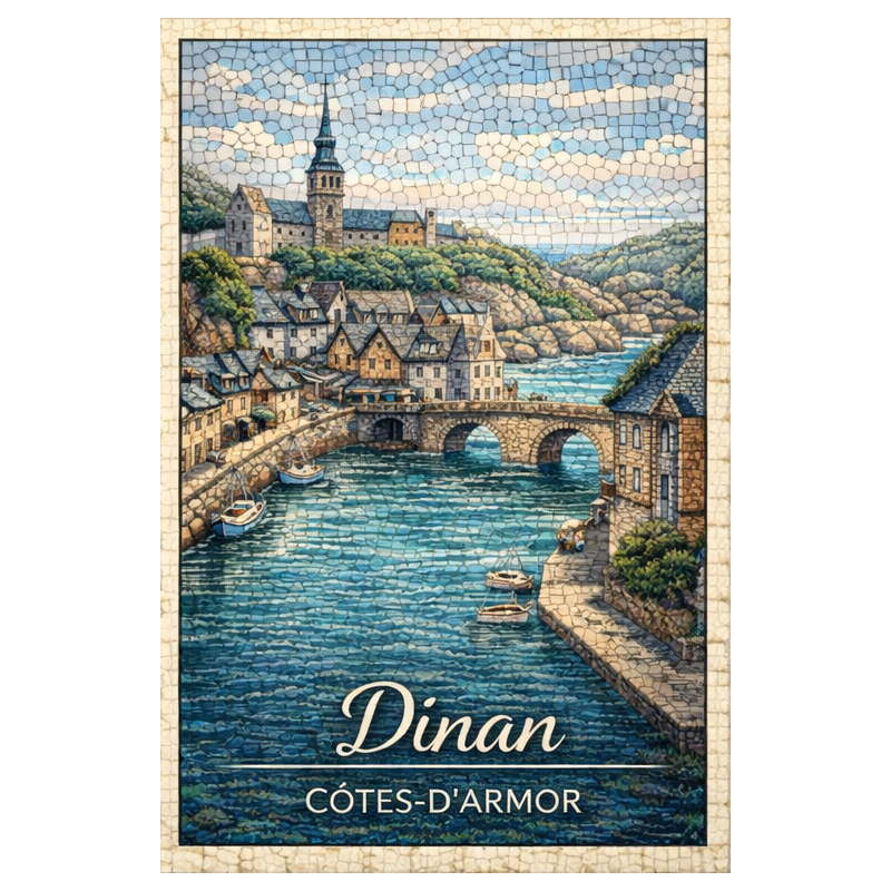 Côtes-d’Armor – Dinan – Lot 50 cartes postales – MZK