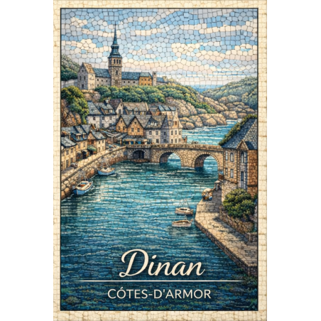 Côtes-d’Armor – Dinan – Lot 50 cartes postales – MZK
