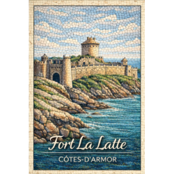 Côtes-d’Armor – Fort La Latte – Lot 50 cartes postales – MZK