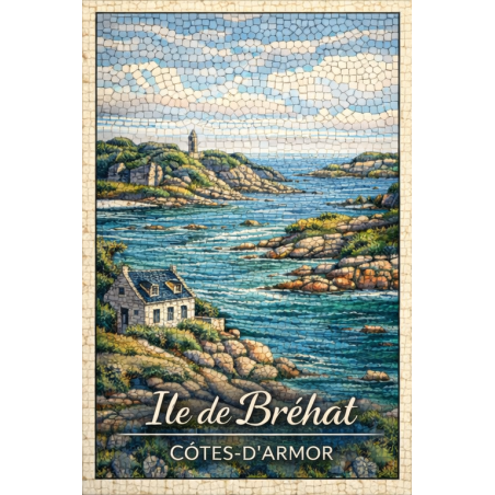 Côtes-d’Armor – Île de Bréhat – Lot 50 cartes postales – MZK