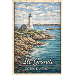 Côtes-d’Armor – Ile Grande – Lot 50 cartes postales – MZK