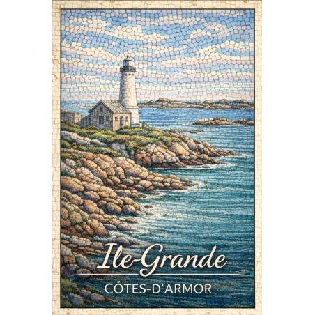 Côtes-d’Armor – Ile Grande – Lot 50 cartes postales – MZK