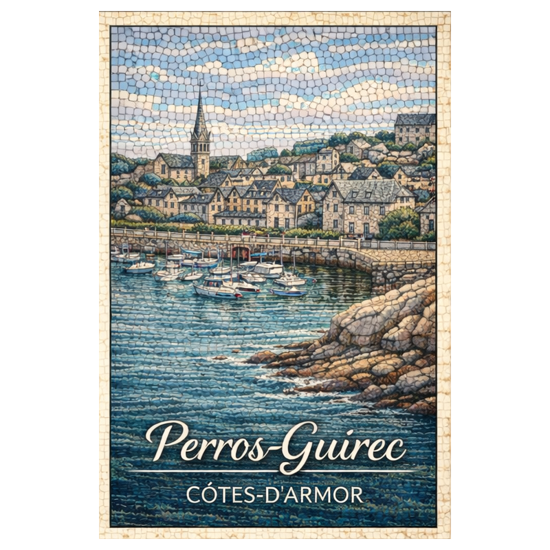 Côtes-d’Armor – Perros-Guirec – Lot 50 cartes postales – MZK