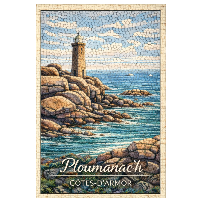 Côtes-d’Armor – Ploumanach – Lot 50 cartes postales – MZK